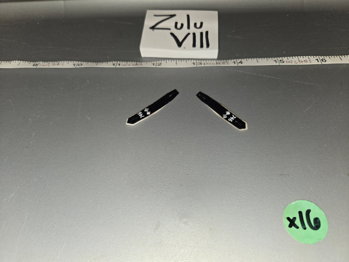 1/6 Scale WWII German Bayonet Pair - Zulu VIII