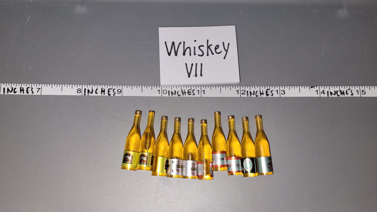1/6 Scale Modern Era Beer Bottle Lot - Diorama