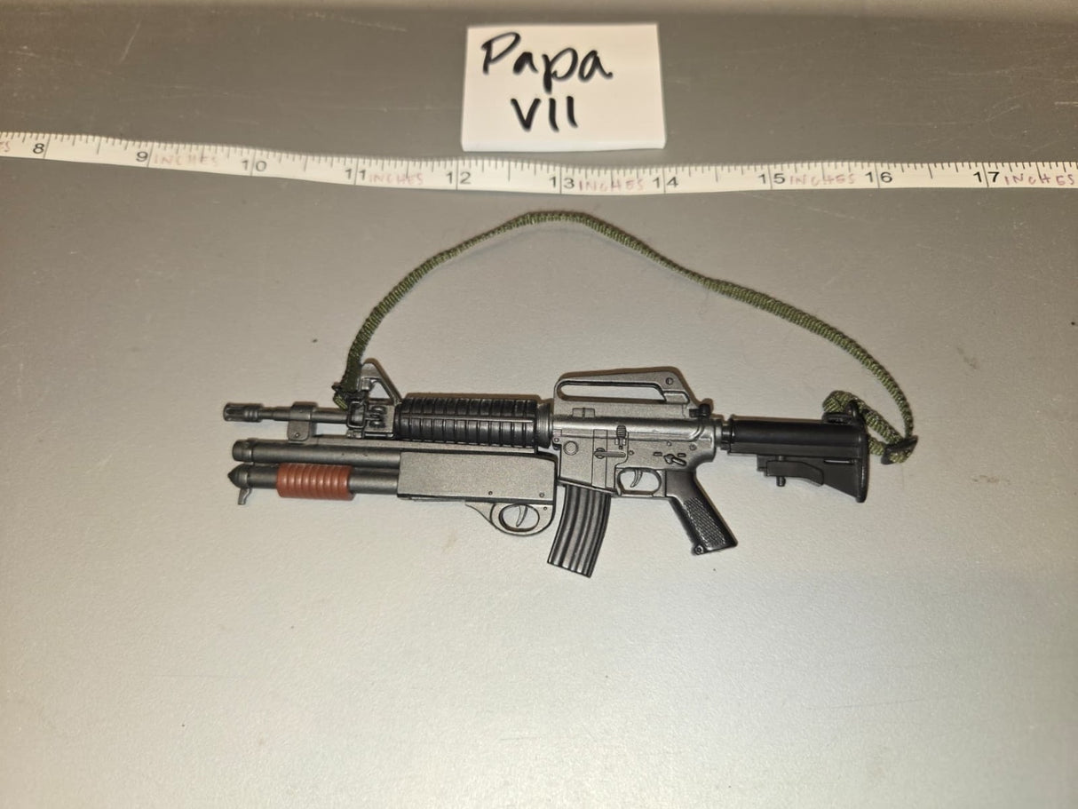 1/6 Scale Vietnam Era US M-16 M203 Grenade Launcher - Papa VII