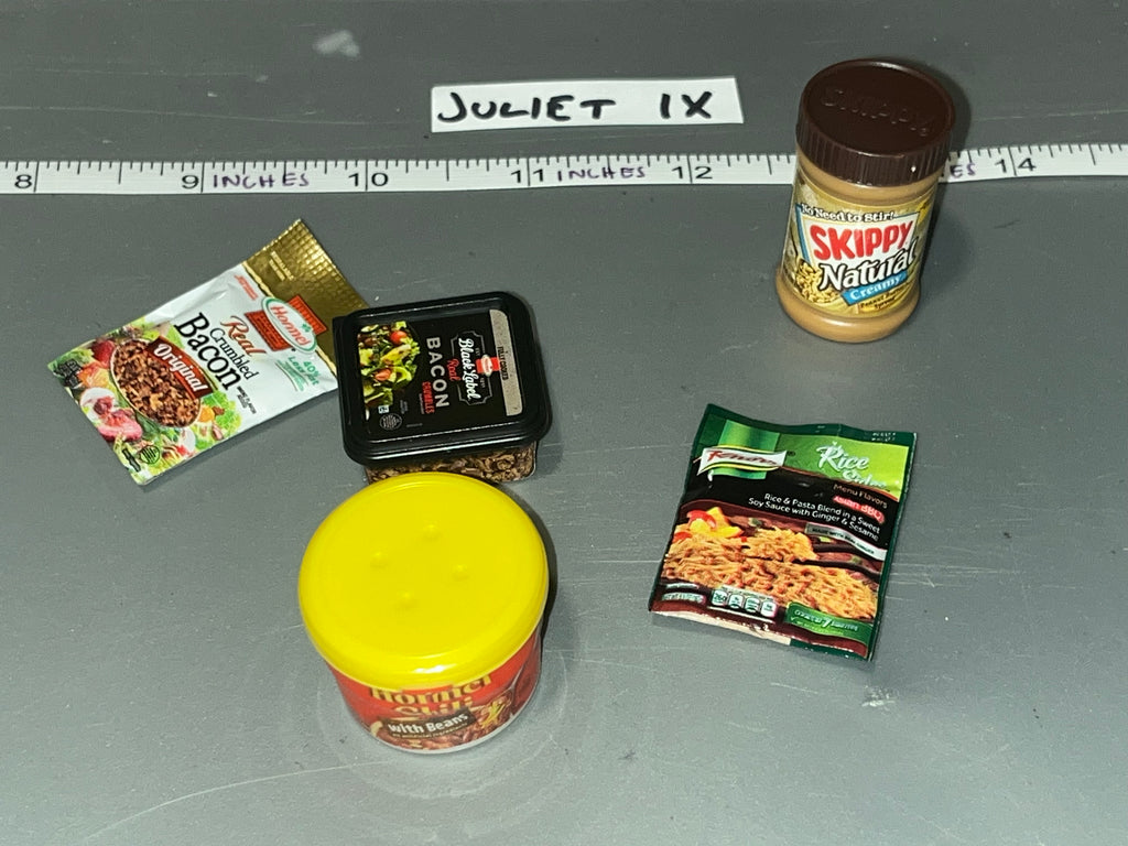 1/6 Scale Modern Era Food / Kitchen / Grocery Item Lot - Diorama Item