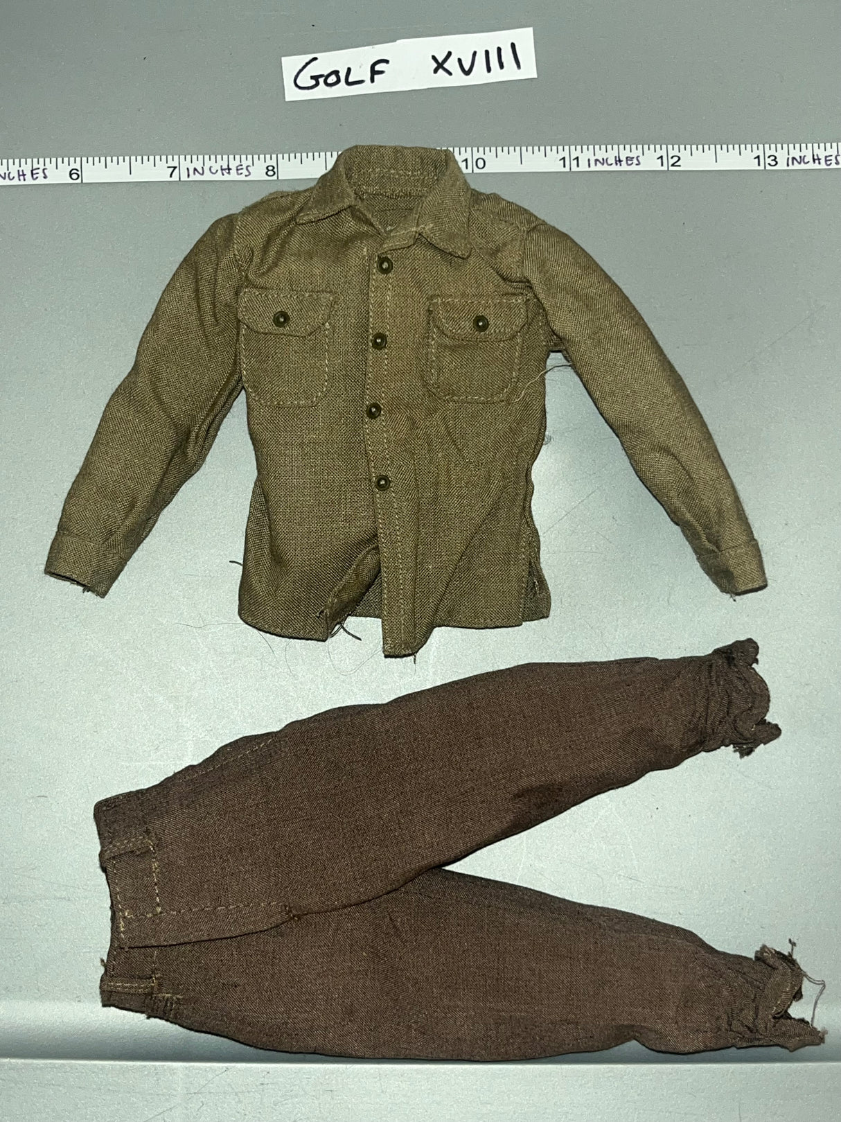 1/6 Scale WWII US M1941 Wool Uniform