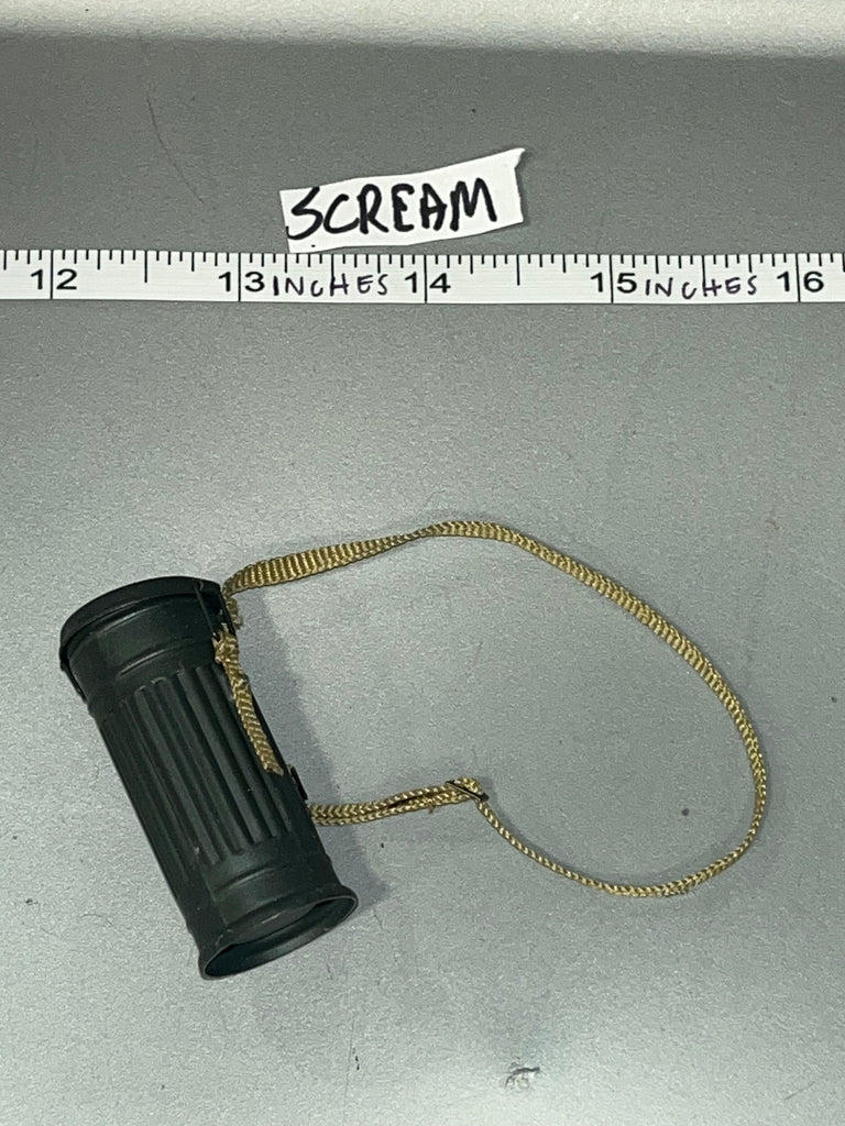 1/6 Scale WWII German Gas Mask Canister - Metal