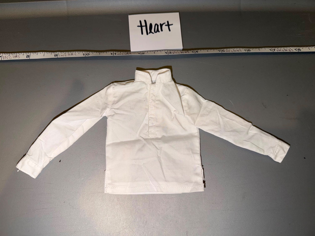 1/6 Scale WWII White Dress Shirt - Heart