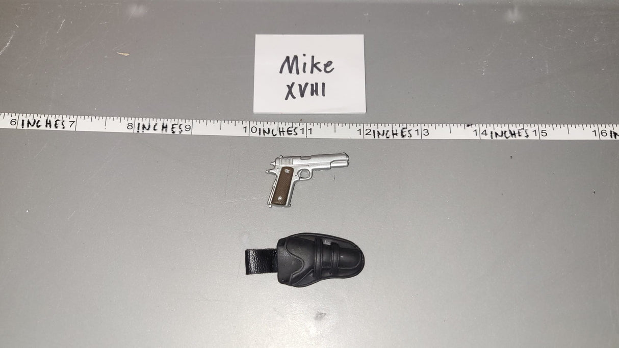 1/6 Scale Vietnam US .45 Pistol and Holster