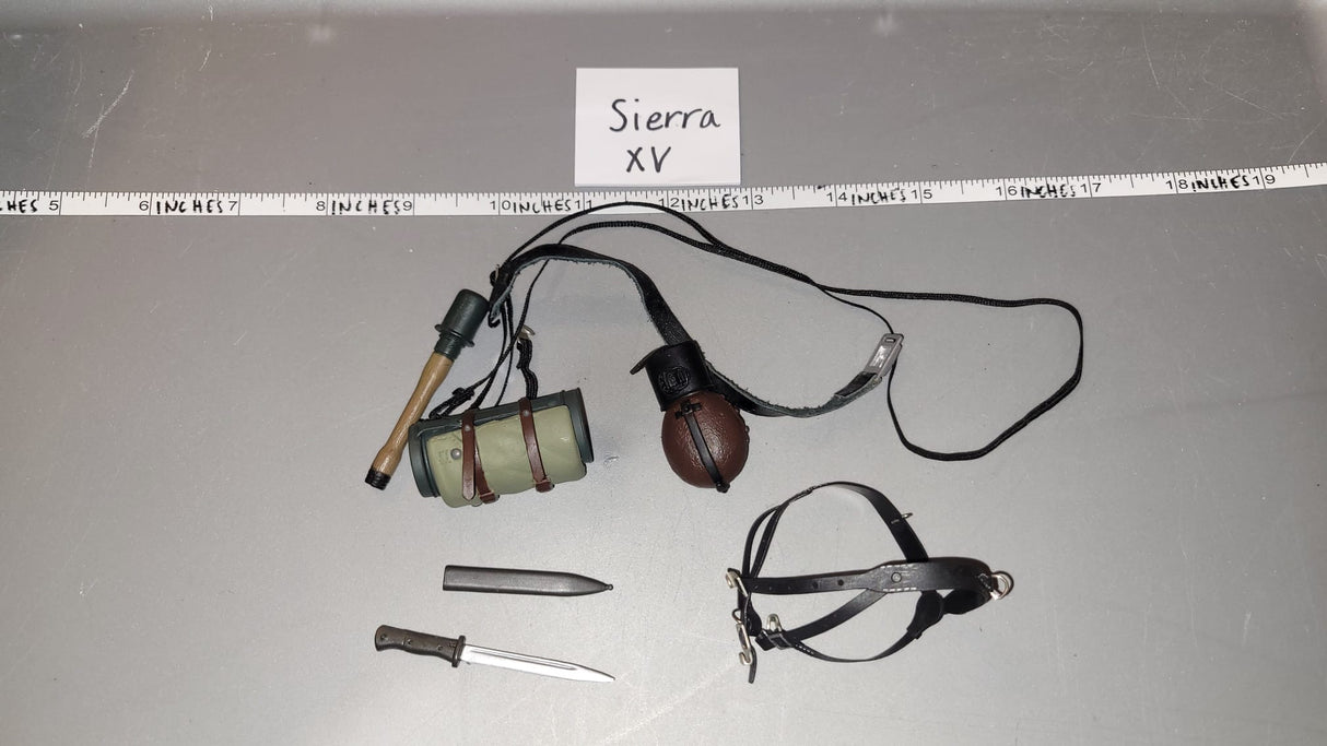 1/6 Scale WWII German Field Gear Lot