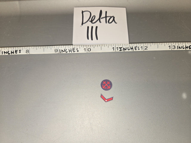 1/6 Scale WWII US Navy Petty Officer Rate Insignia - Delta III