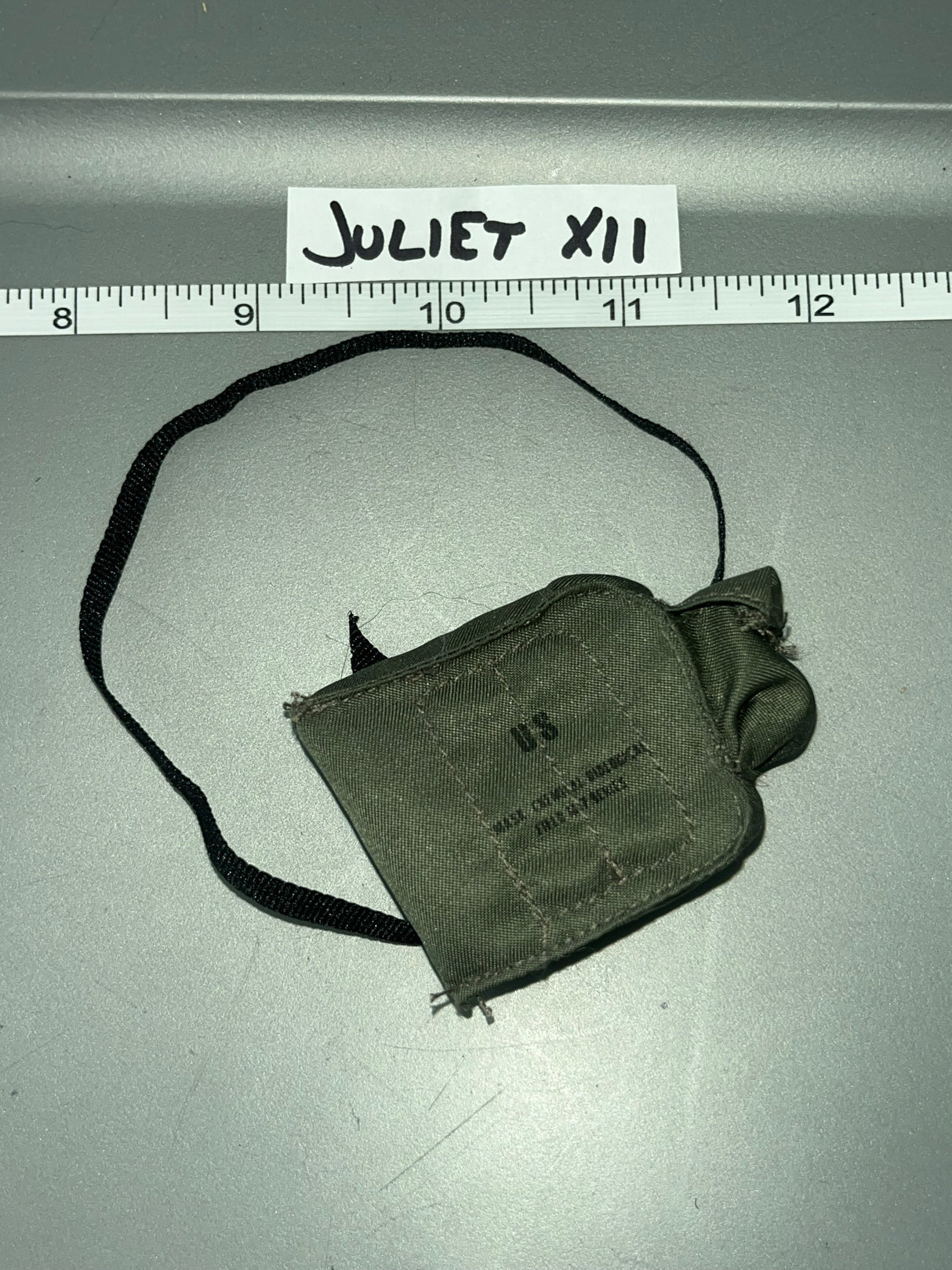 1/6 Scale Vietnam Era US Gas Mask Bag