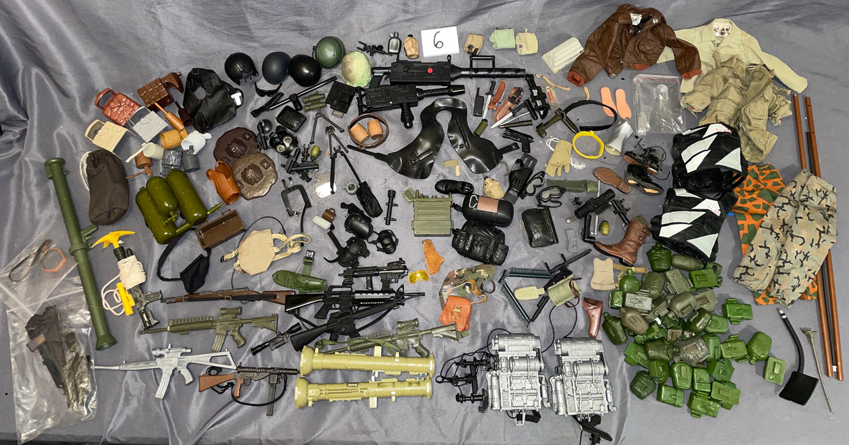 1/6 Scale Broken Parts Lot