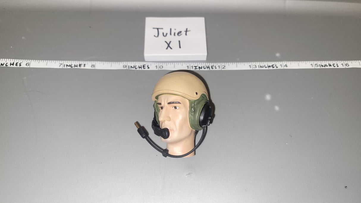 1/6 Scale Dragon Head Sculpt - Modern Tanker Helmet