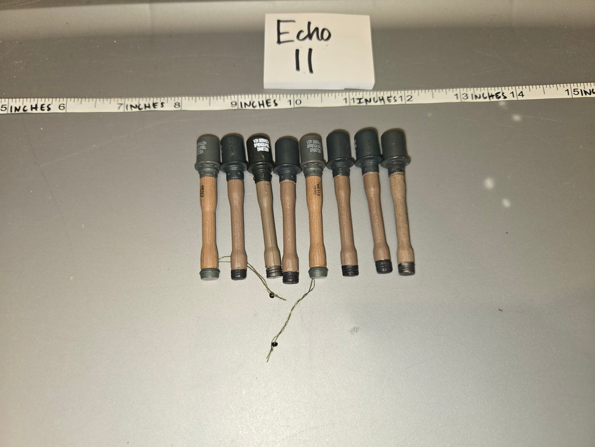 1/6 WWII German Grenade Lot