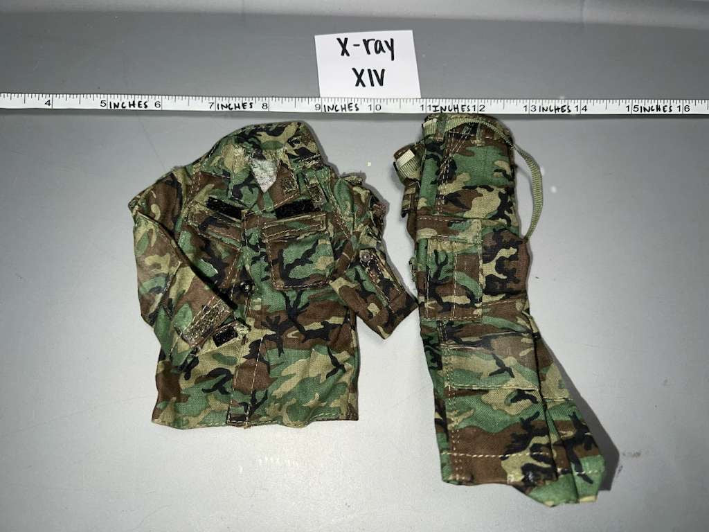 1/6 Scale Modern Era Woodland BDU Uniform