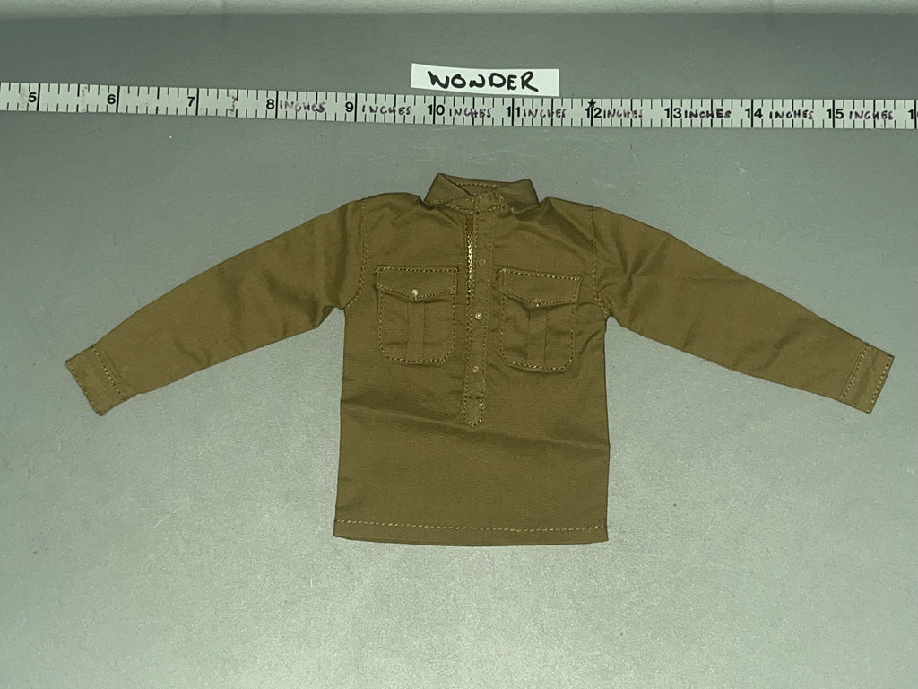 1/6 Scale WWII German Africa Korps Work Shirt - DID