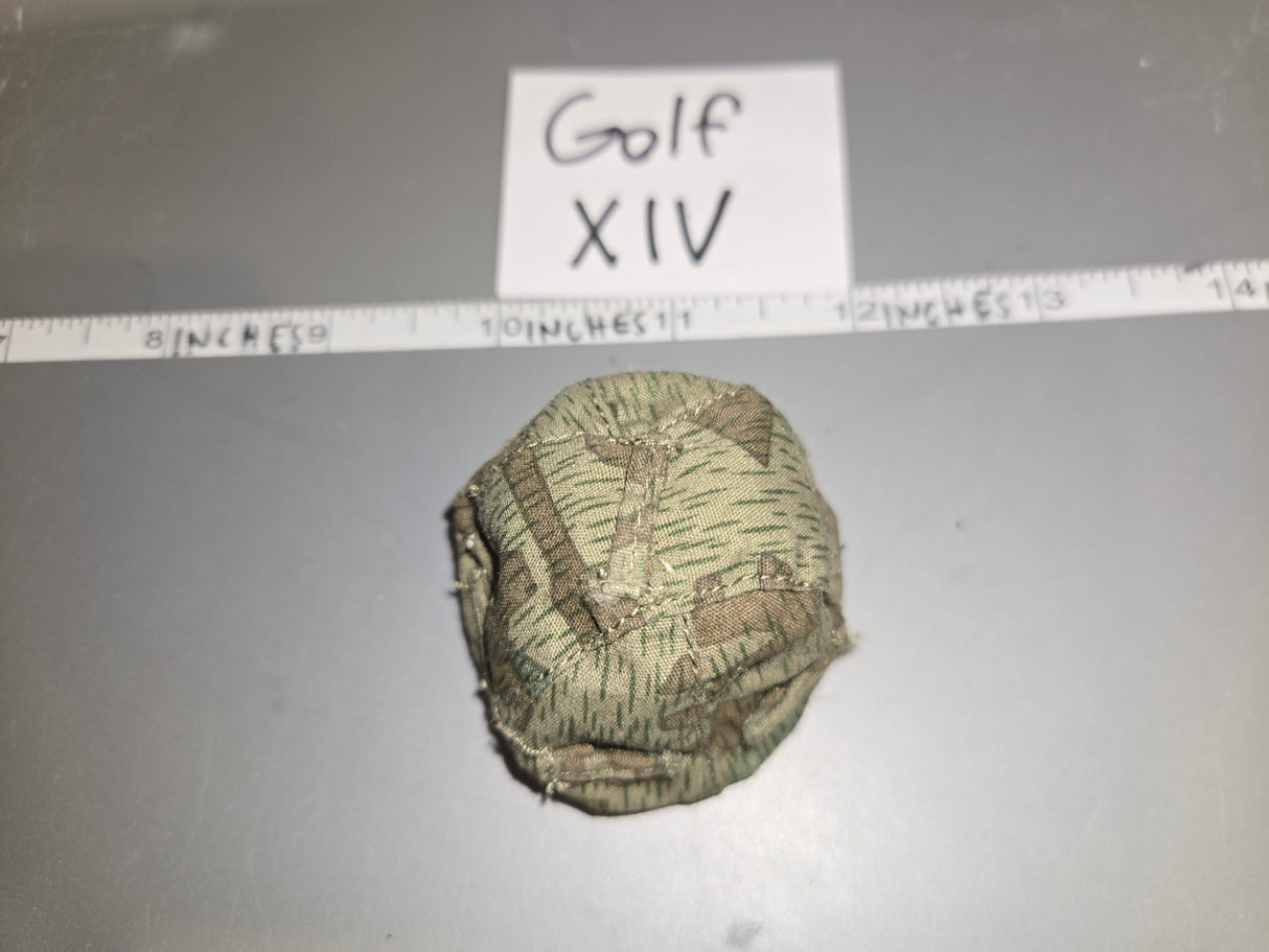 1:6 WWII German Splinter Camouflage helmet cover