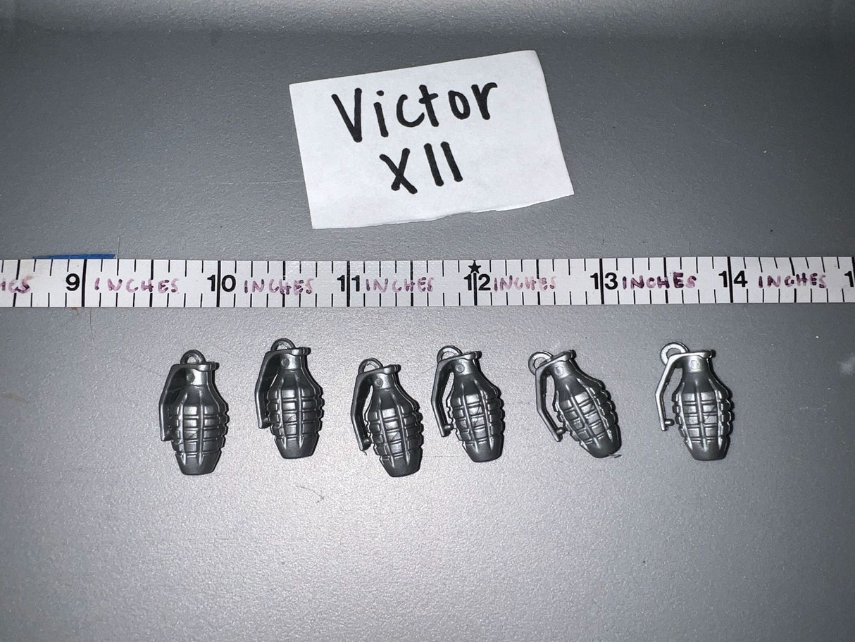 1/6 Scale Vintage Remake GI Joe Grenade Lot