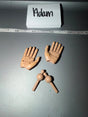 1/6 Scale Open Hands with Ball Joint Connectors