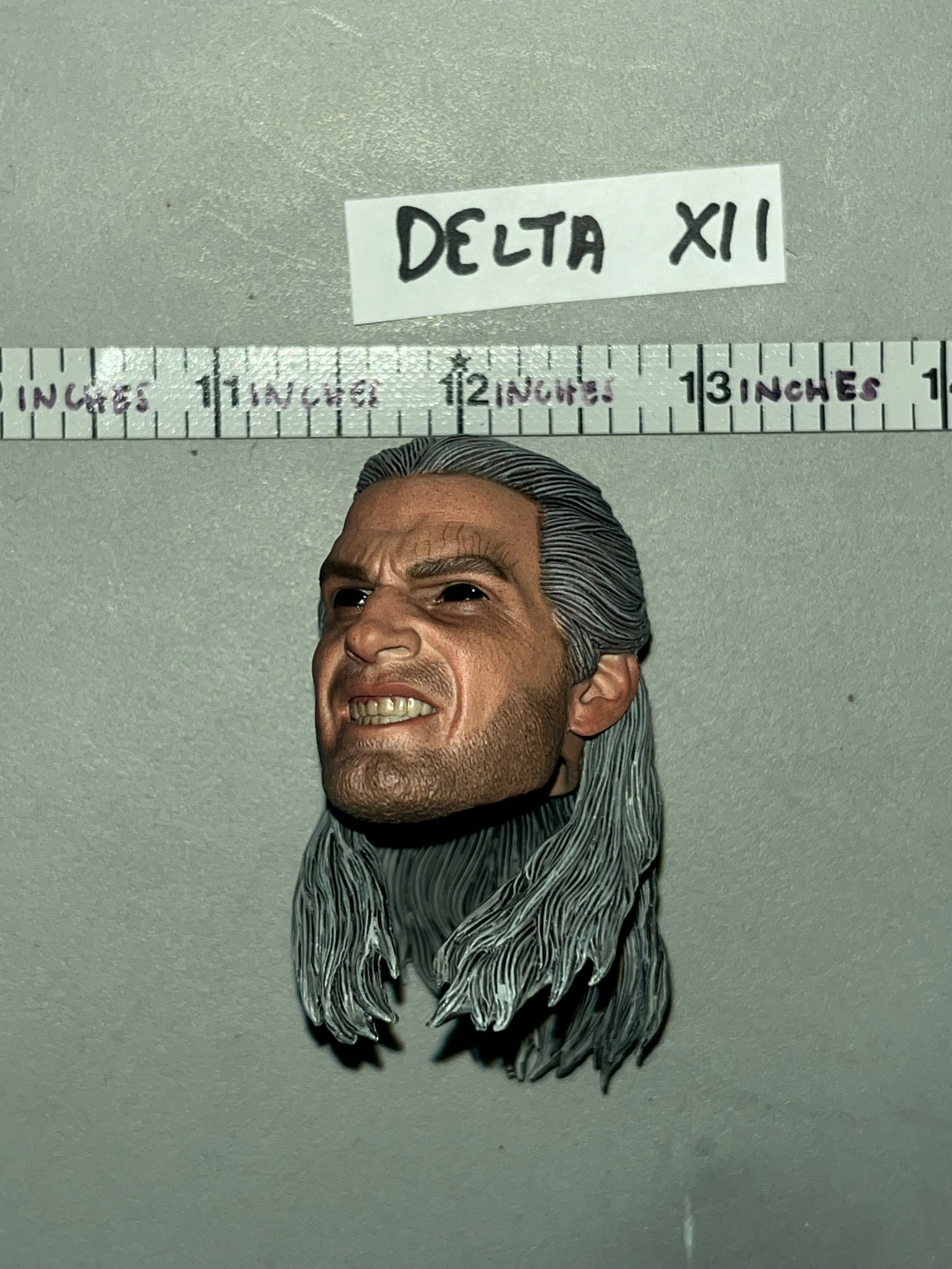 1/6 Scale Medieval Fantasy Geralt Head Sculpt - Witcher