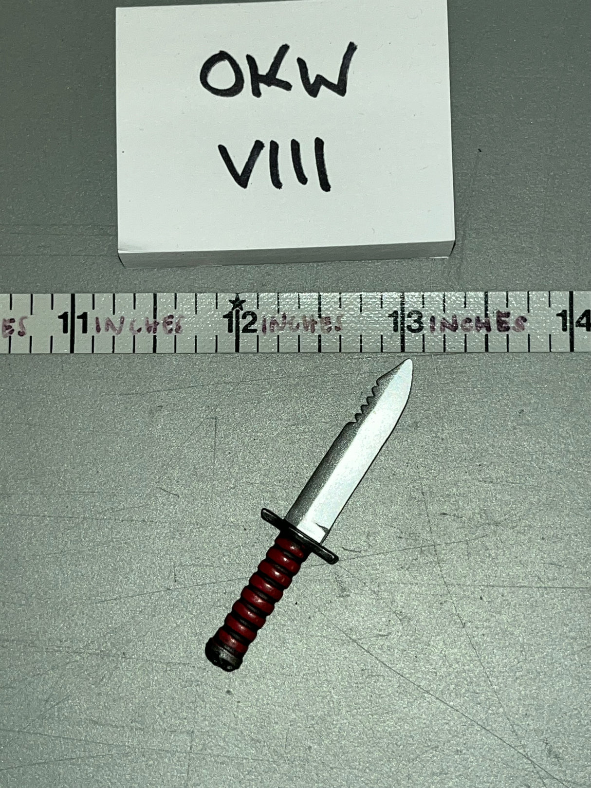 1/6 Scale Spawn Gunslinger Hell Dominator Metal Western Knife - Comic Book - Flash Point