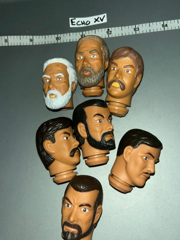 1:6 Scale Civil War SOTW Headsculpt Lot