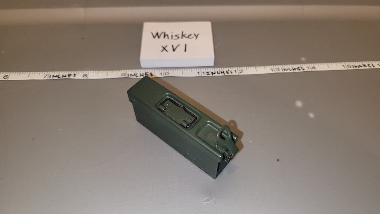 1/6 Scale WWII German Machine Gun Ammunition Can