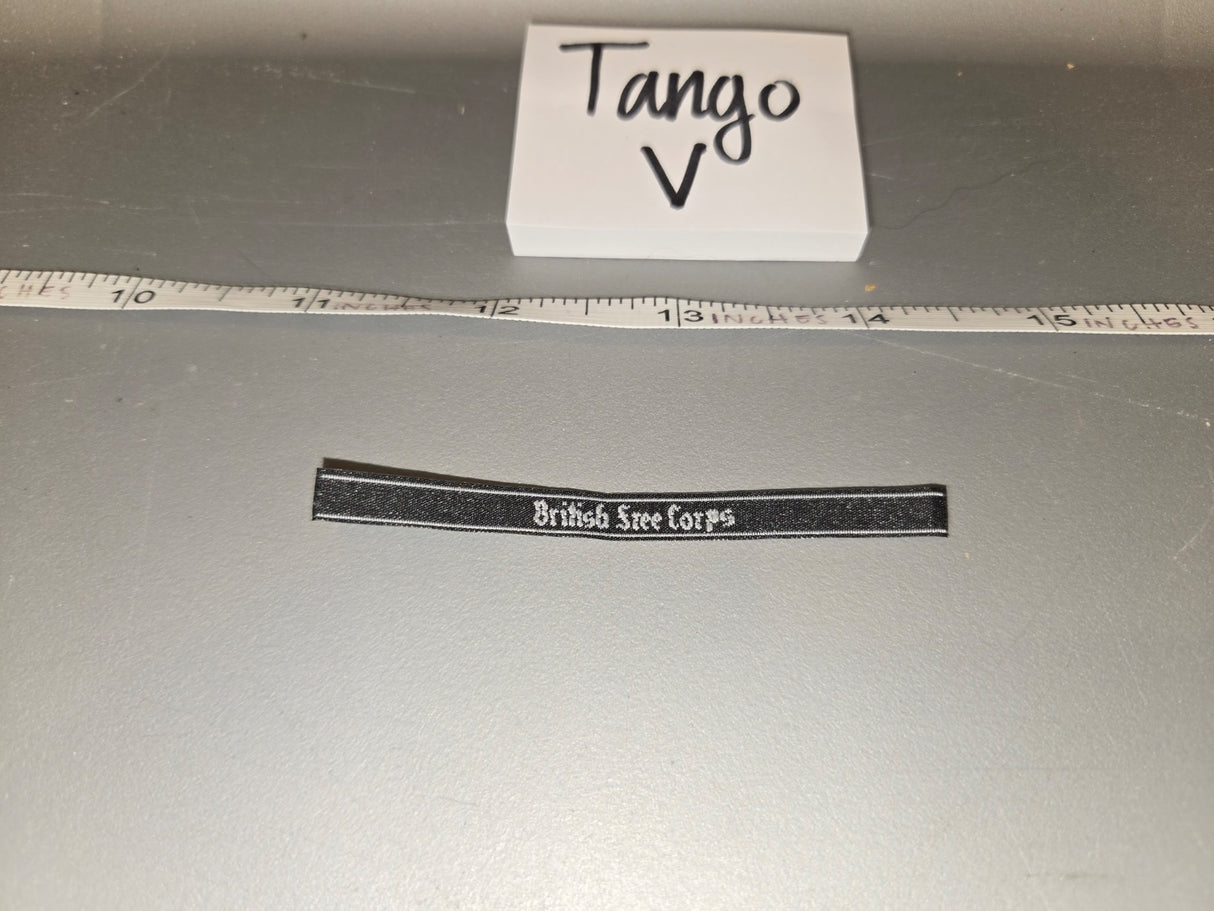 1/6 Scale WWII British Free Corps Cuff Title - Tango V