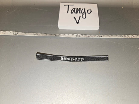 1/6 Scale WWII British Free Corps Cuff Title - Tango V