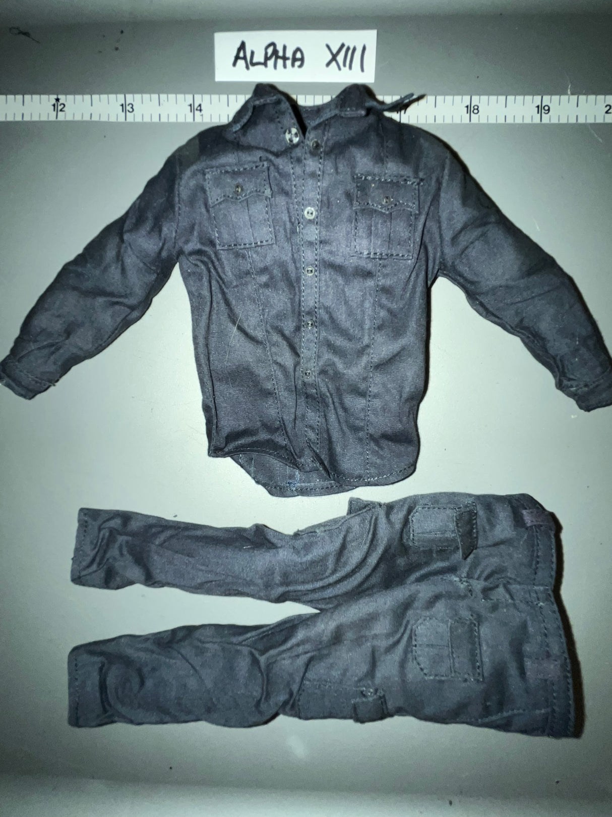 1/6 Modern Era Police Blue BDU Uniform