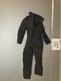 1/6 Scale Modern Era Black Coveralls Jumpsuit - Juliet XVII