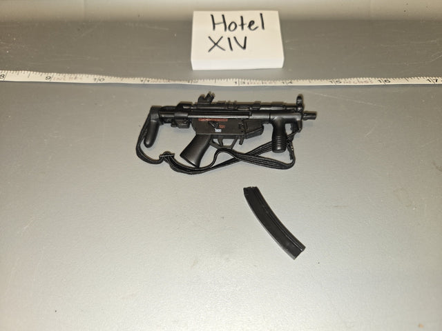 1/6 Scale Modern Era HK MP5K Submachine Gun with Sling and Magazine - Hotel XIV