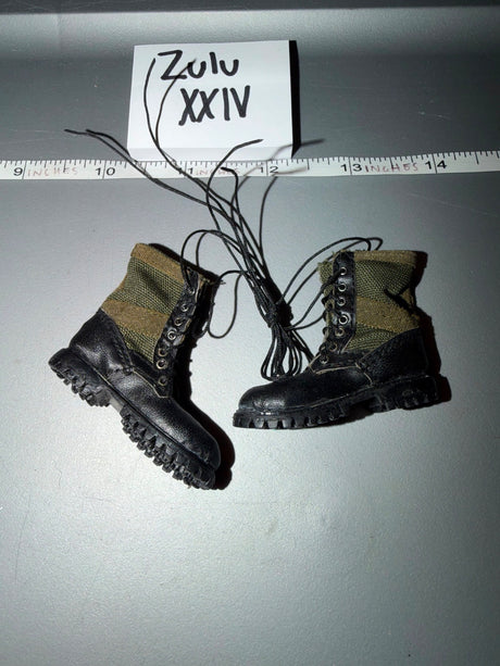 1/6 Scale Vietnam Era US Army Jungle Combat Boots