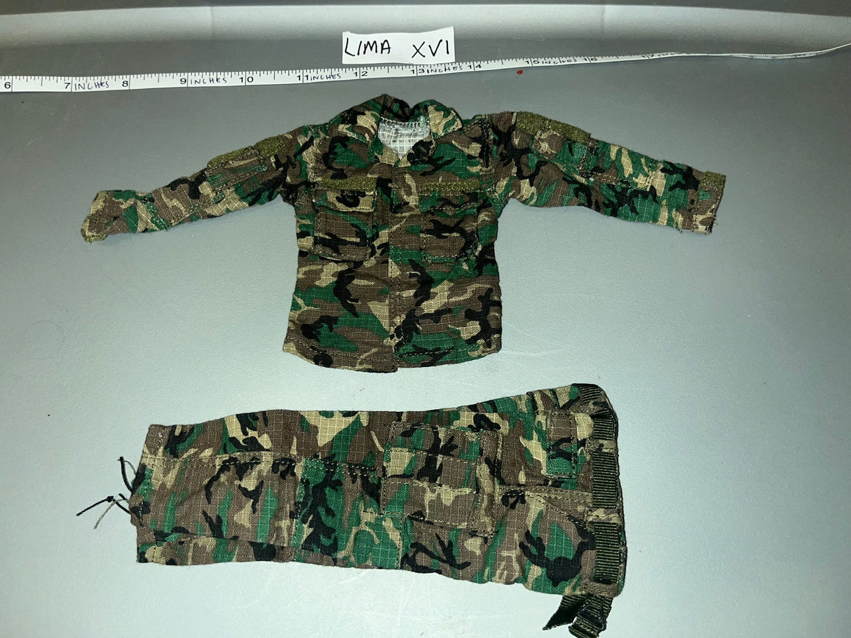 1/6 Scale Modern Era Woodland BDU Uniform