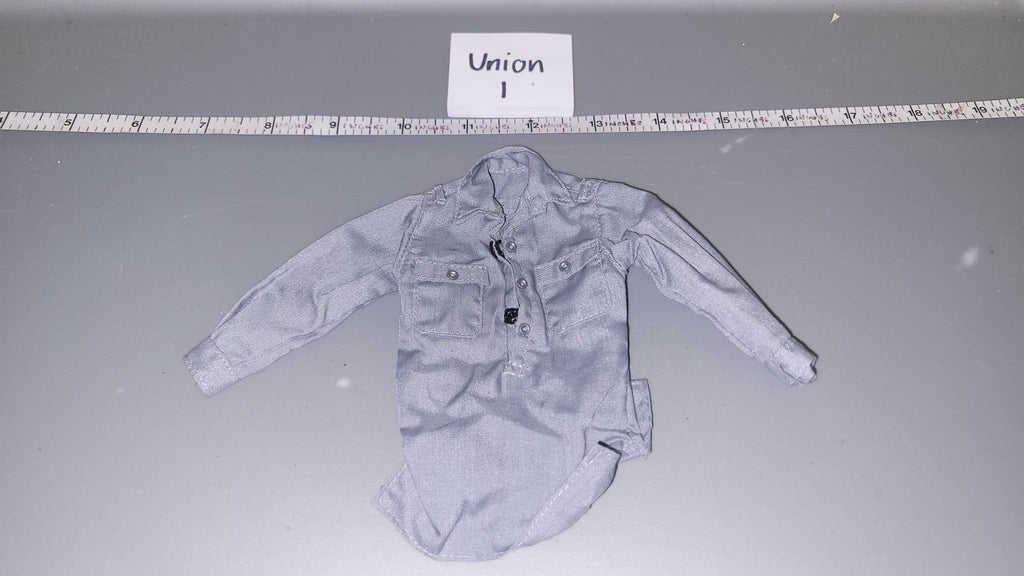1/6 Scale WWII German Grey Work Shirt
