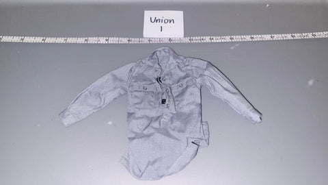 1/6 Scale WWII German Grey Work Shirt