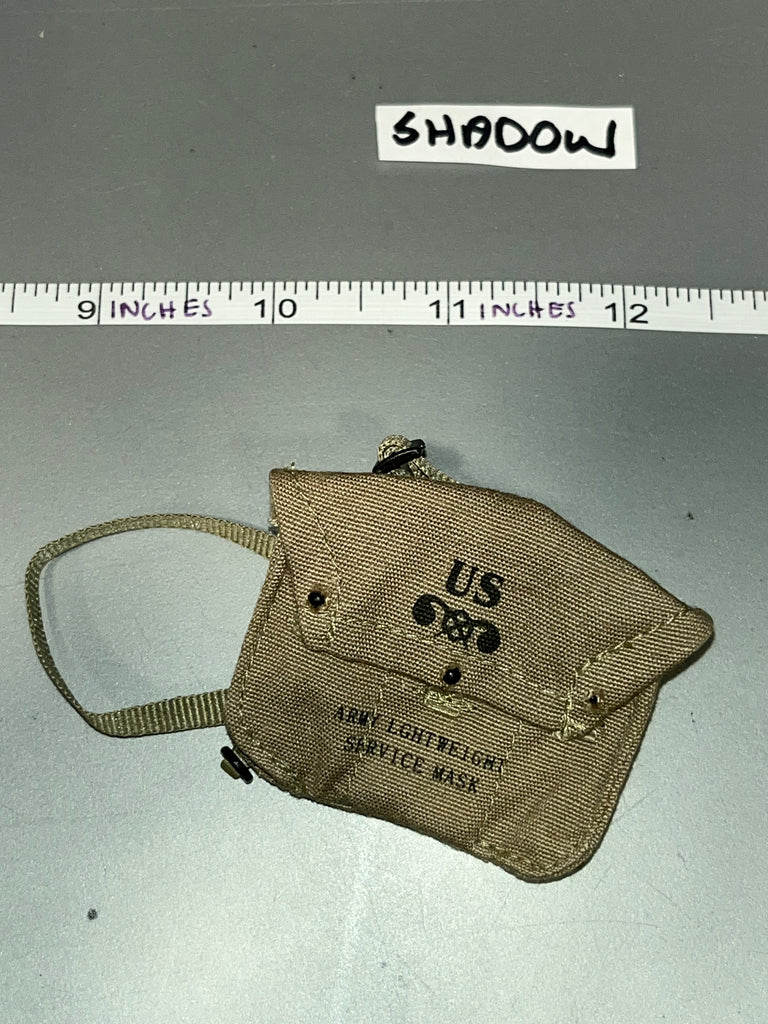 1/6 Scale WWII US Cloth Gas Mask Bag