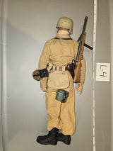 1:6 Scale WWII German Afrika Korps Fallschirmajger Dressed Figure - Dragon