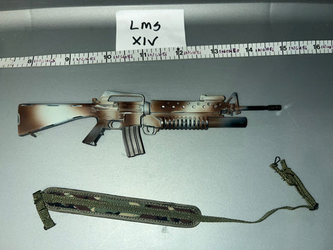 1:6 Scale Modern British M-16 / M203 Rifle  - DAM U.K. British SAS Gulf War Patrol Leader