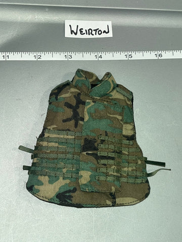 1/6 Scale Modern Era Woodland Body Armor