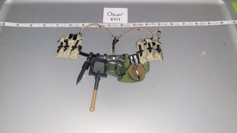 1/6 Scale WWII German Field Gear Lot