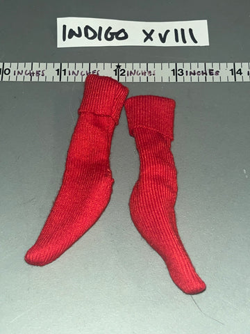 1/6 Scale Vintage Remake Action Man Football Socks - GI Joe Palitoy