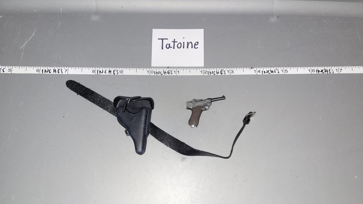1/6 Scale WWII US Pistol and Holster and Belt