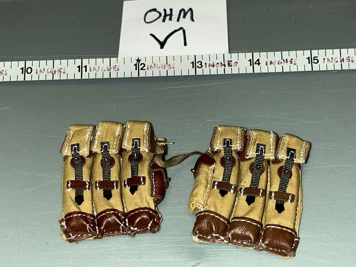 1/6 Scale WWII German MP-44 Pouches - UJINDOU Battalion 600 Fallschirmjager