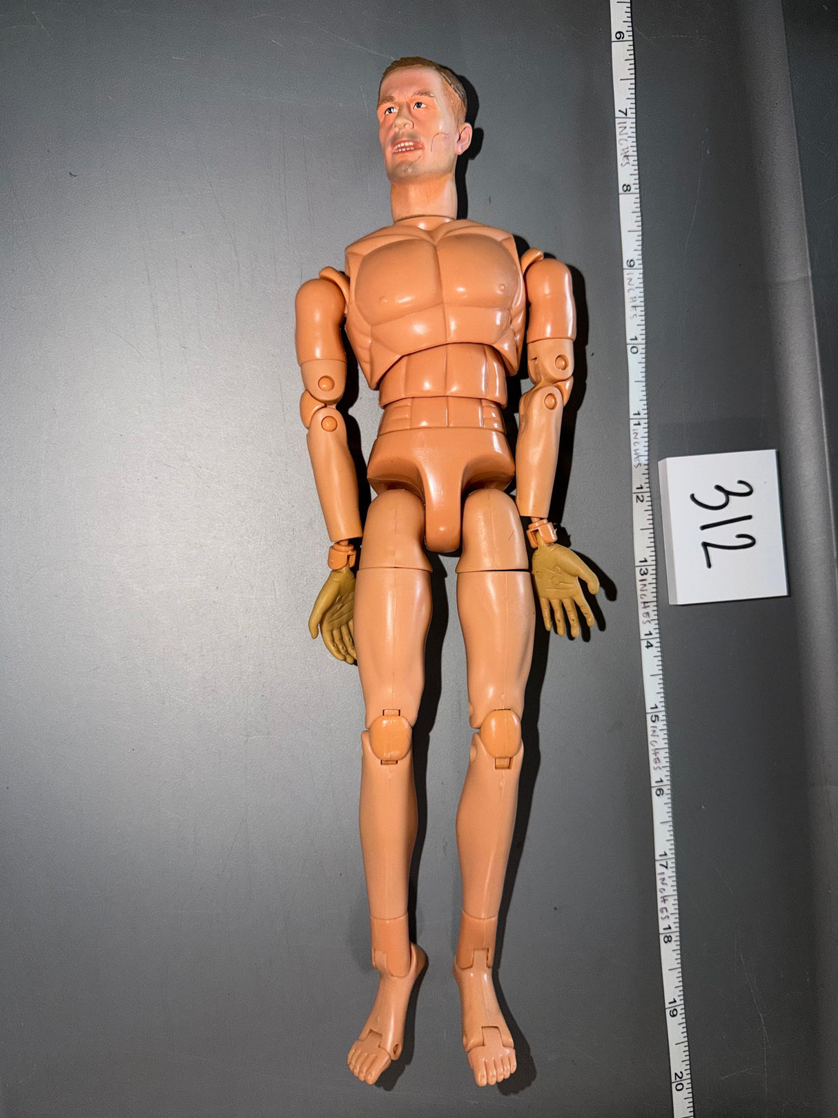 1:6 Scale WWII German Nude Figure