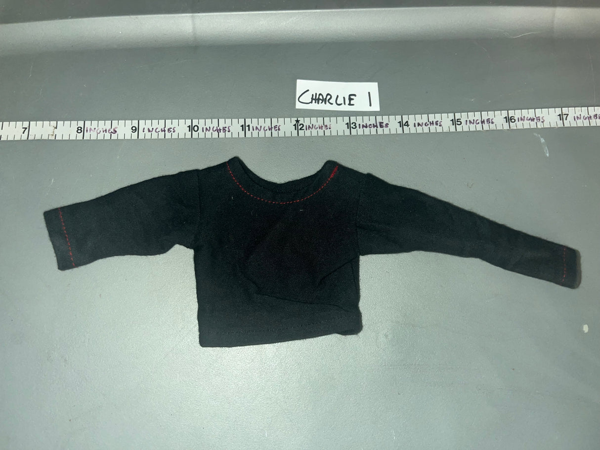 1:6 Scale Modern Era Black T Shirt