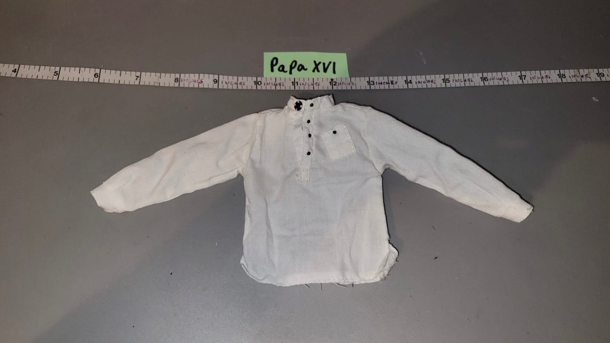 1/6 Scale Civil War Union White Shirt - Western Era