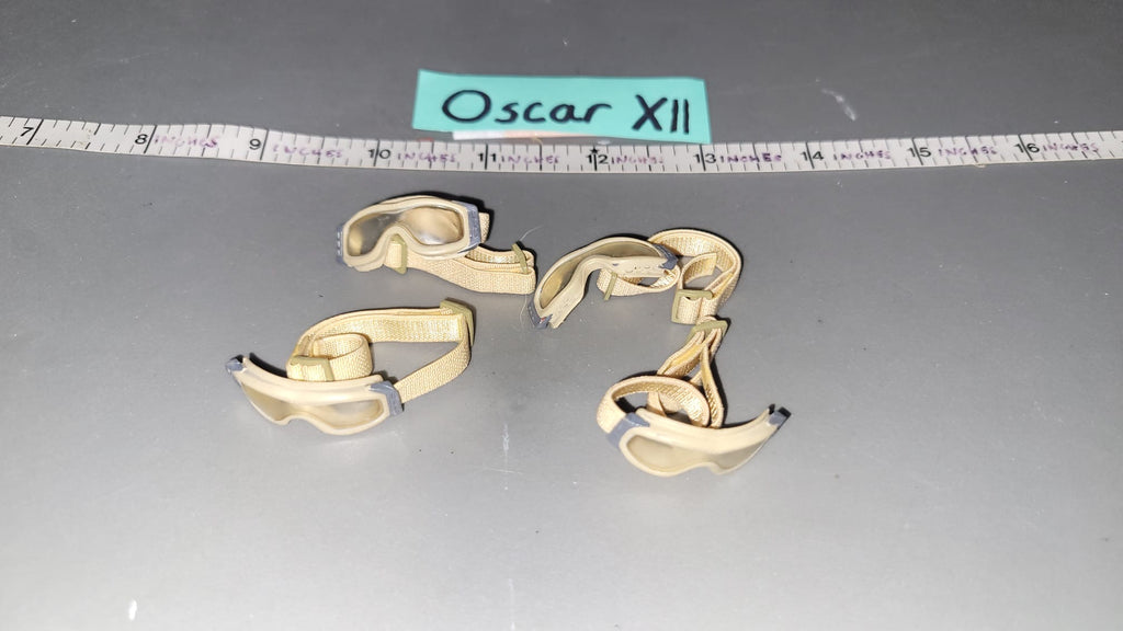 1/6 Scale Modern Desert Dust Goggles Lot