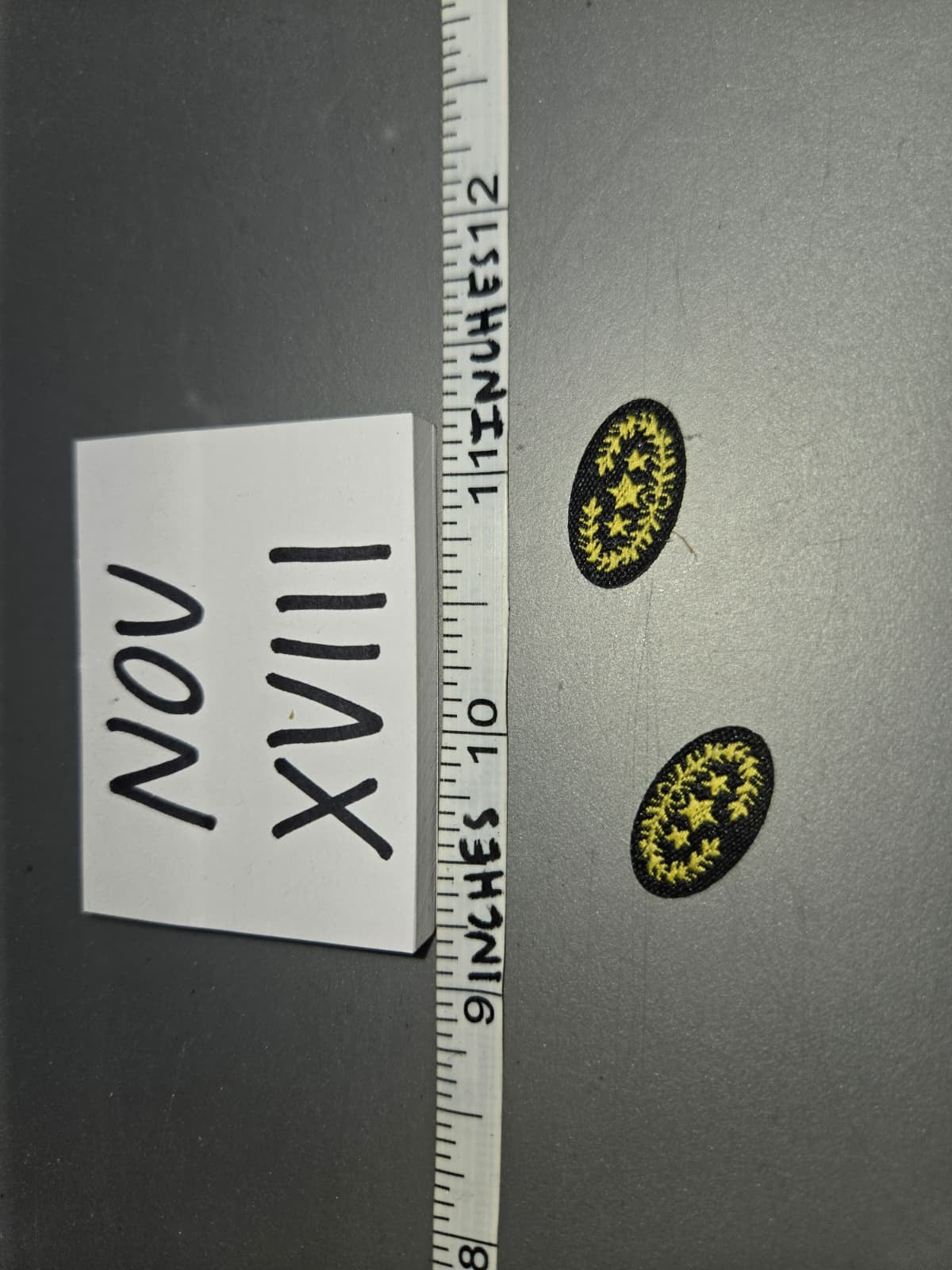 1/6 Scale Civil War Rank Insignia  - Confederate
