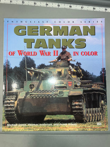 Reference Book: German Tanks of World War II in Color