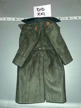 1/6 Scale WWII German General Officer Great Coat - DID Field Marshal Fedor Von Bock