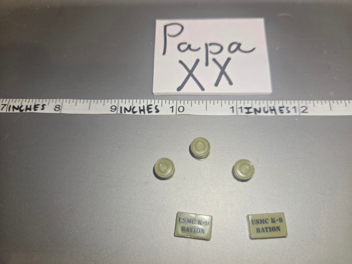 1/6 Scale WWII US Ration Lot