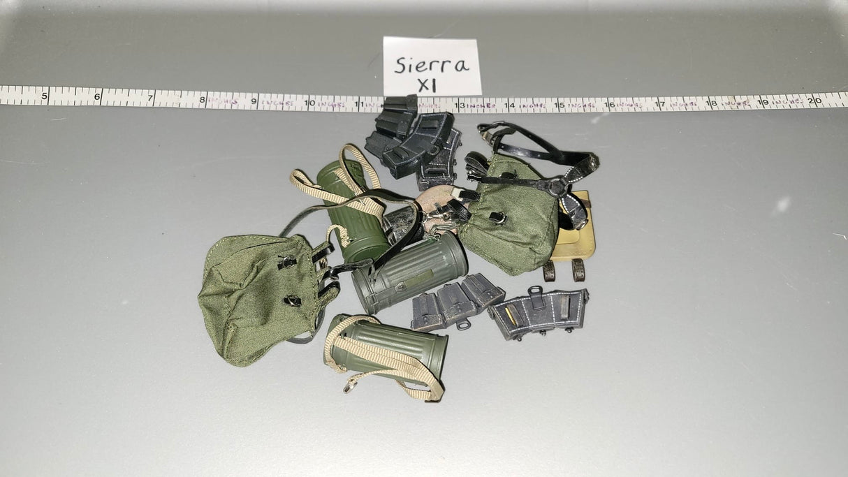 1/6 Scale WWII German Field Gear Lot
