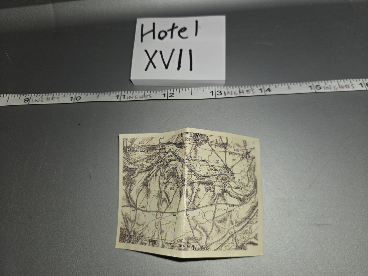 1/6 Scale Civil War Map